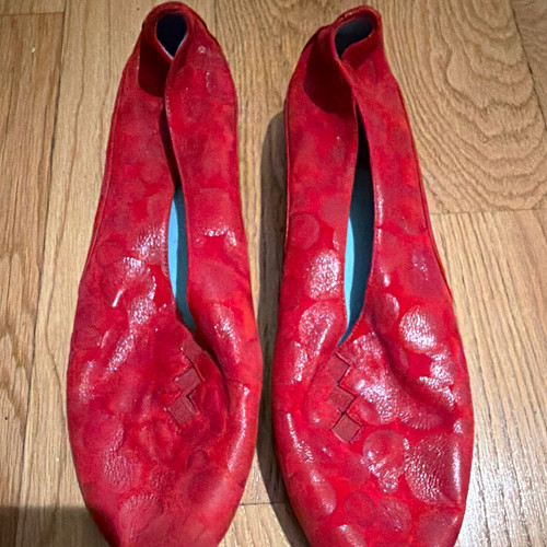 Thierry rabotin red suede - red,
